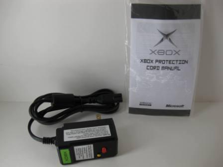 Xbox Protection Cord AC Power Cable w/ Manual - Xbox Accessory